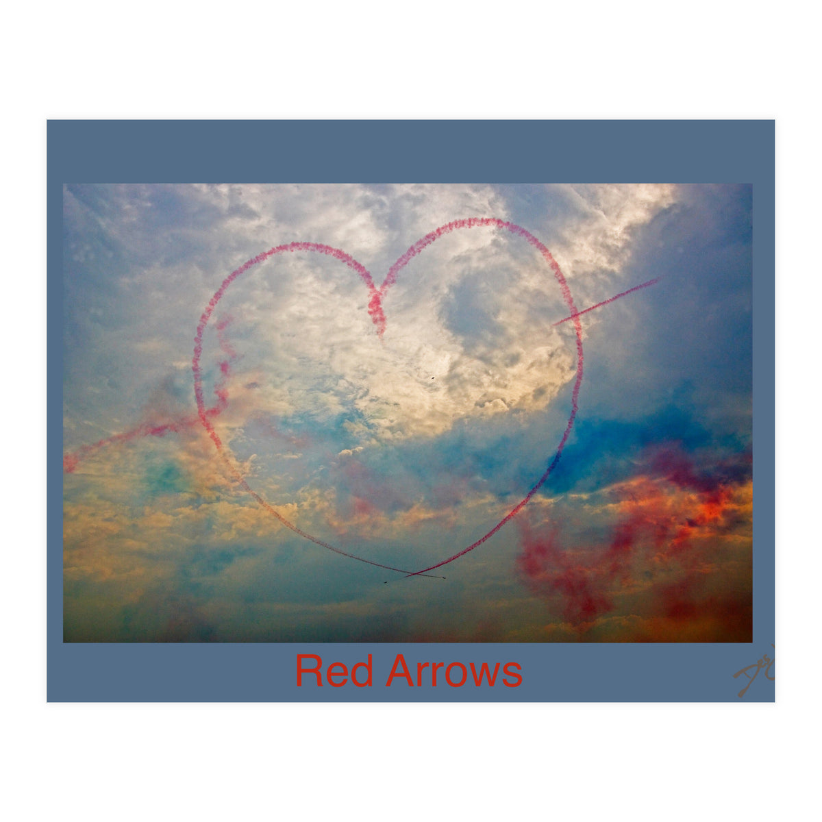 Myarthaus Poster Red Arrows 1 (Print Only)