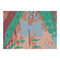 Butterfly Flower Array Art (Print Only)