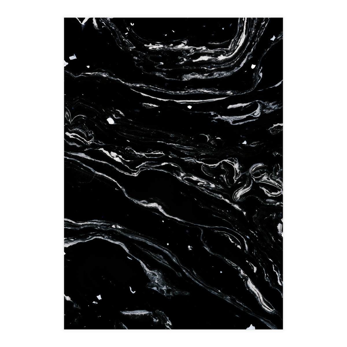 Black Marble Space (Print Only)