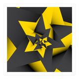 Yellow Abstract (Print Only) thumbnail