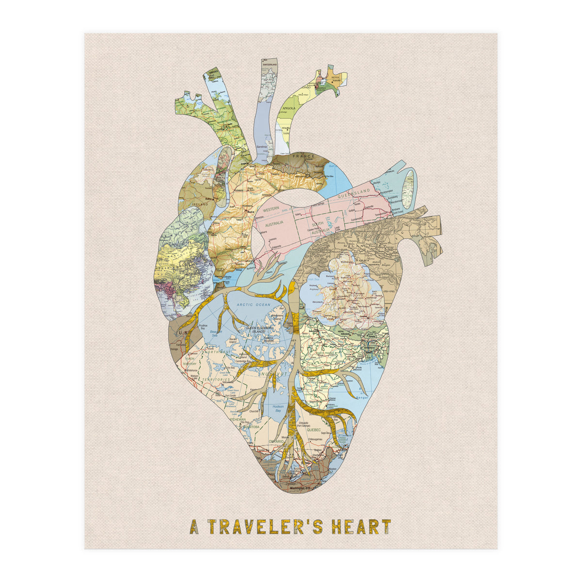 A Traveller's Heart (US) (Print Only)