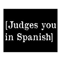 Judges You In Spanish (Print Only)