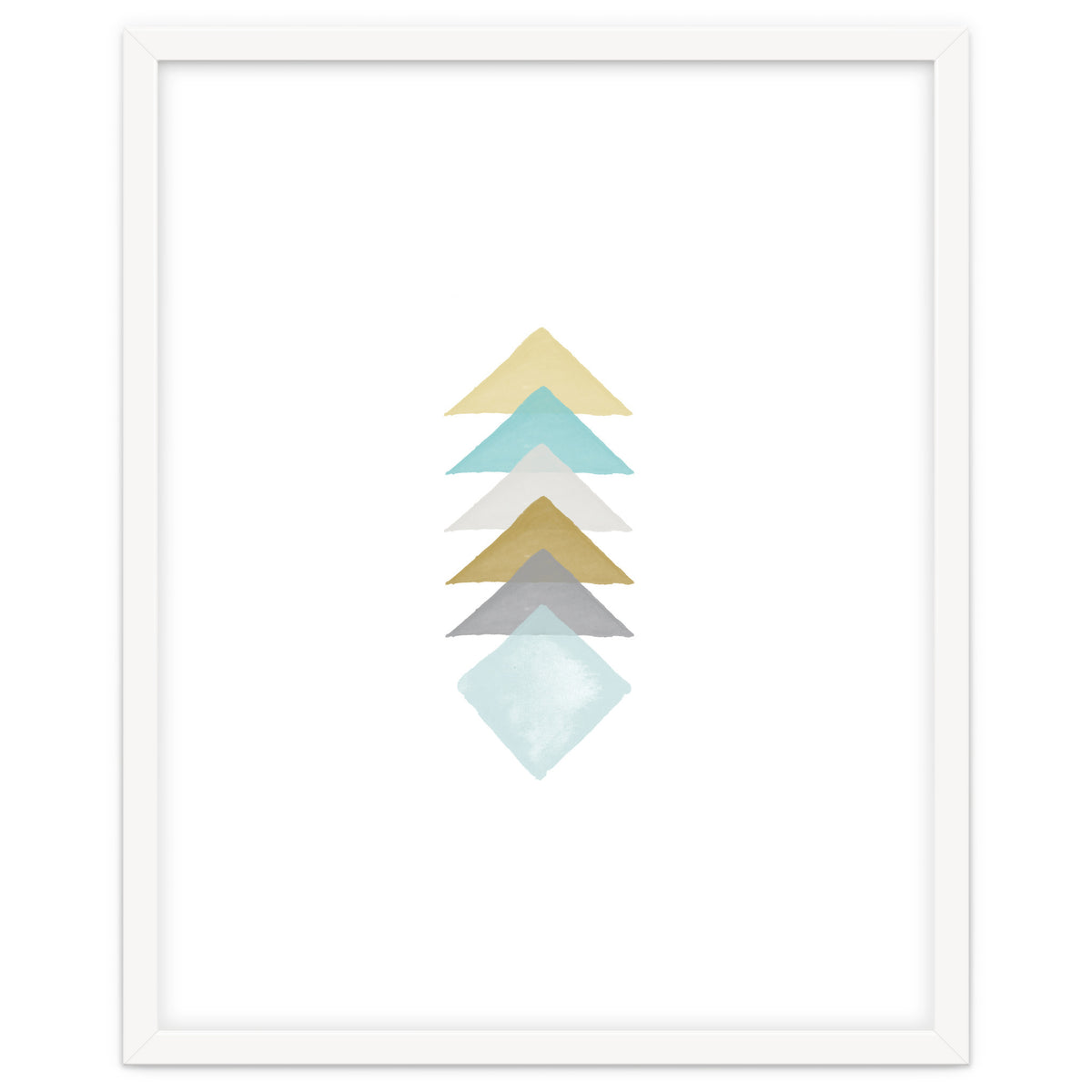 Watercolor Triangles