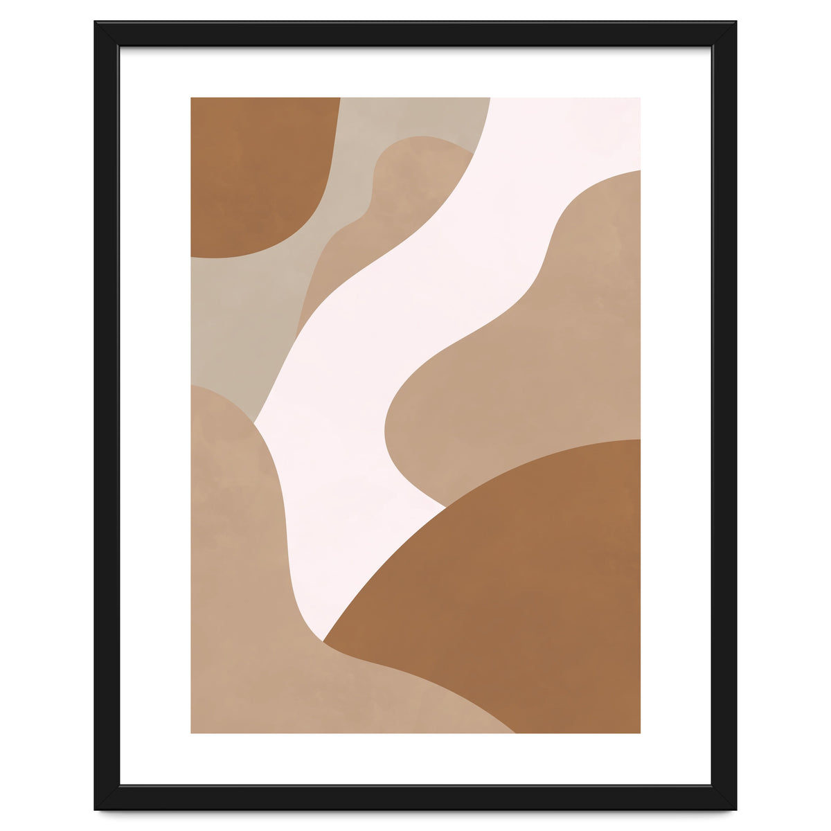 Abstract Boho Organic Shapes