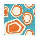 Day At The Lake Blue Orange (Print Only) thumbnail