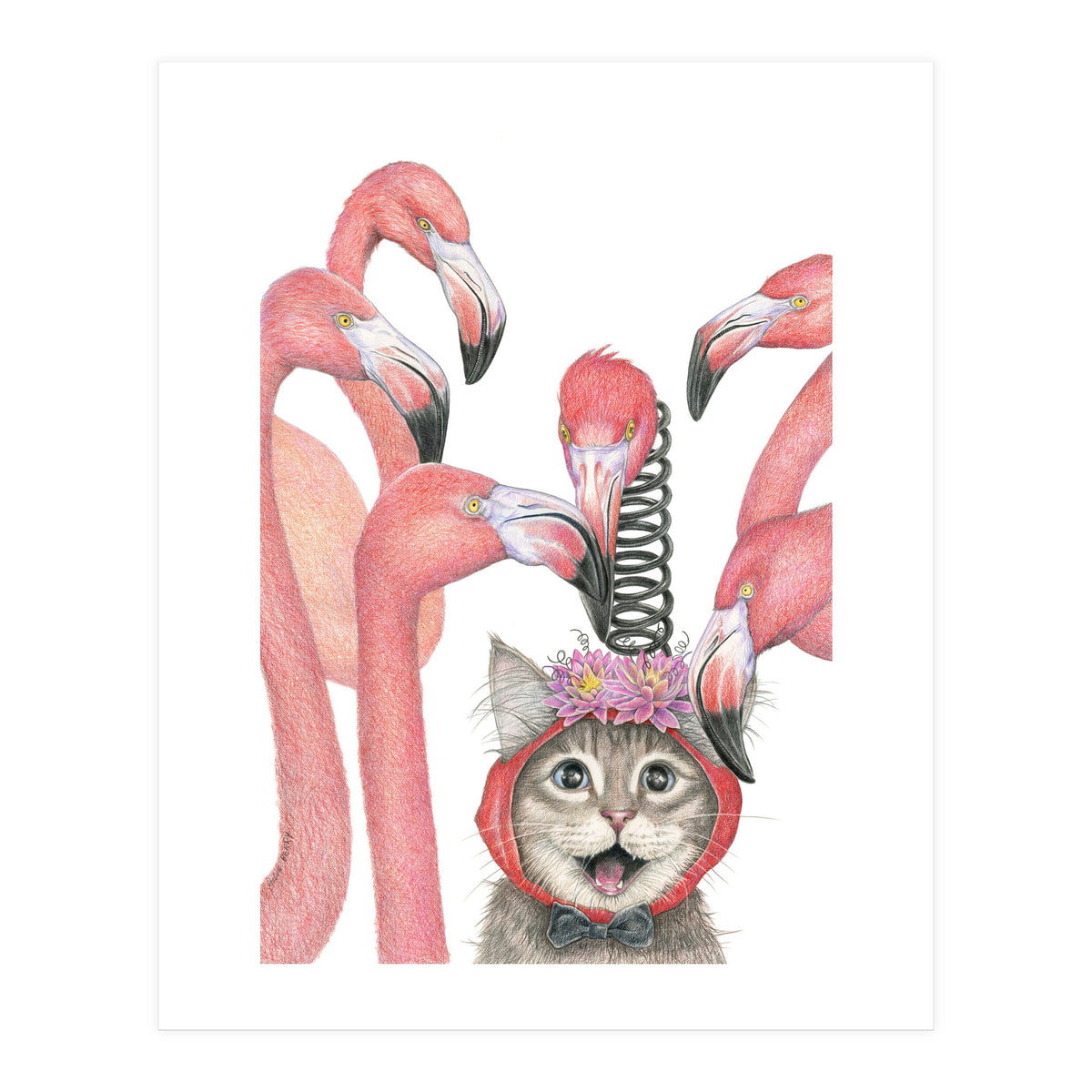 Flamingo (Print Only)