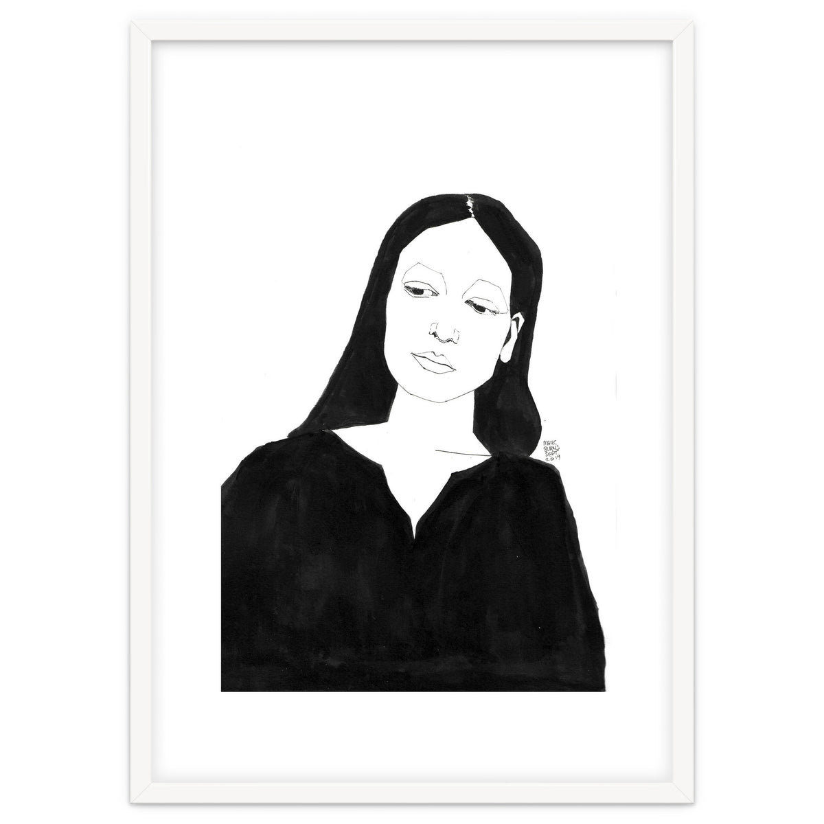 Untitled #36 - Woman in black