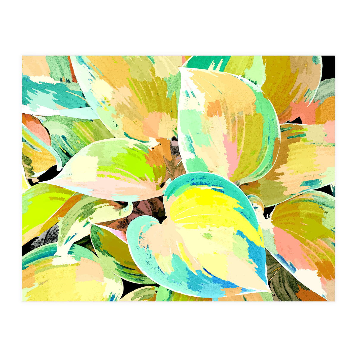 Tropical Leaves (Print Only)