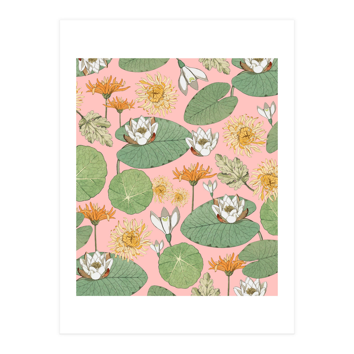 Vintage Royal Gardens (Print Only)