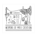 Weapons Of Mass Creation - Sewing (Print Only) thumbnail