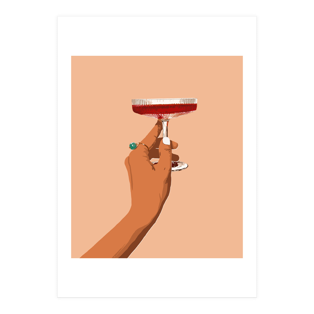 Cheers To Love, Laughter & Happily Ever After (Print Only)