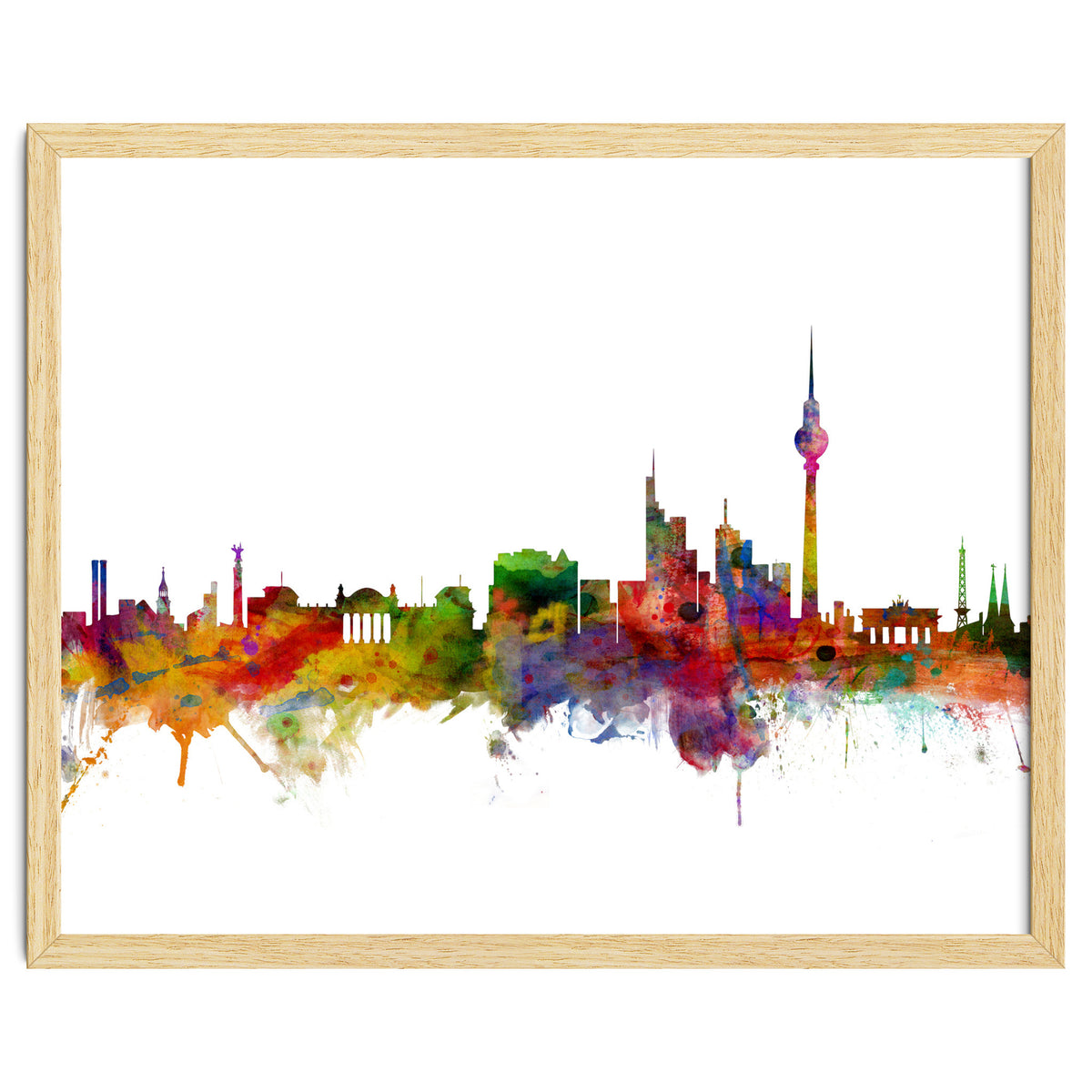 Berlin Germany Skyline