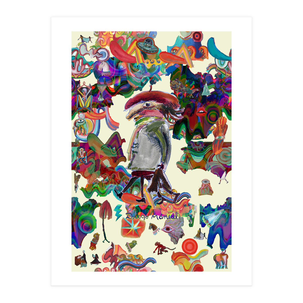 Graffitis 2021 Tapiz 64 (Print Only)