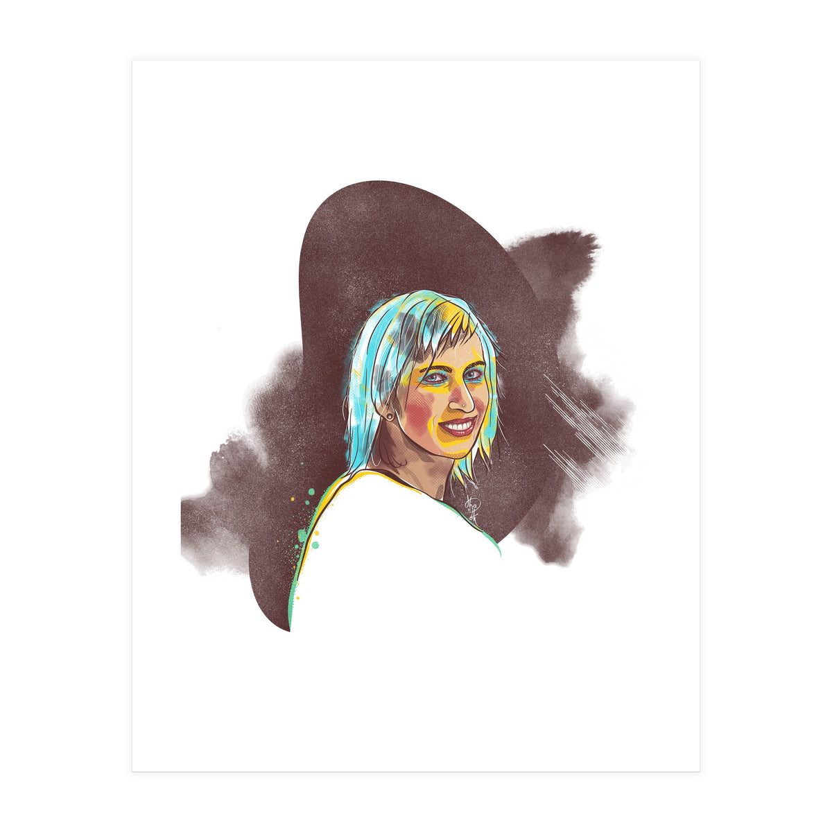 Smiling Eyes 1 (Print Only)