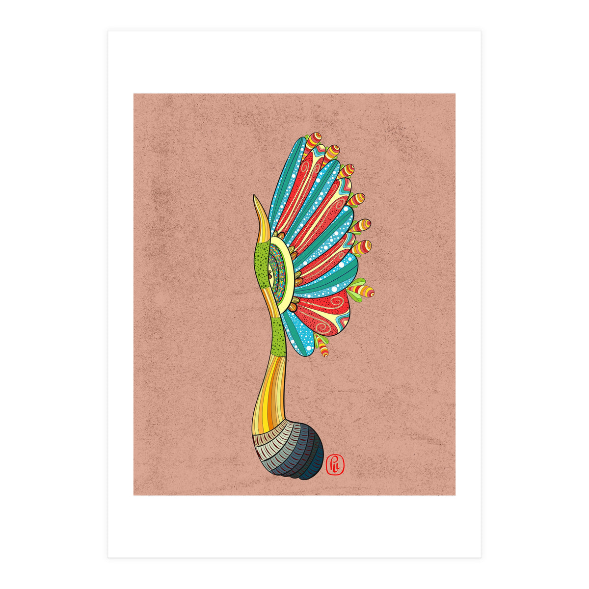 Fan Flora (Print Only)