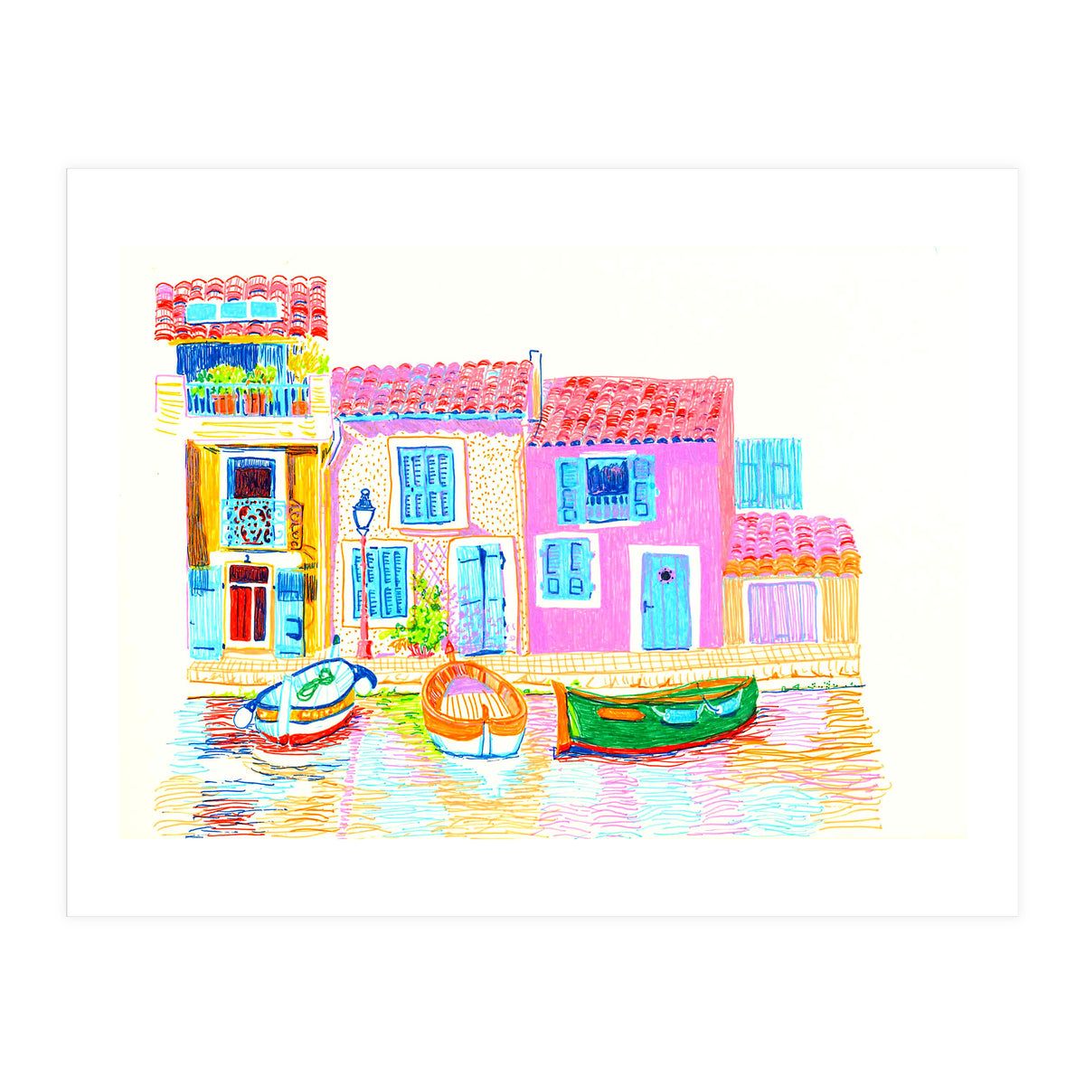 Provence Martigues (Print Only)