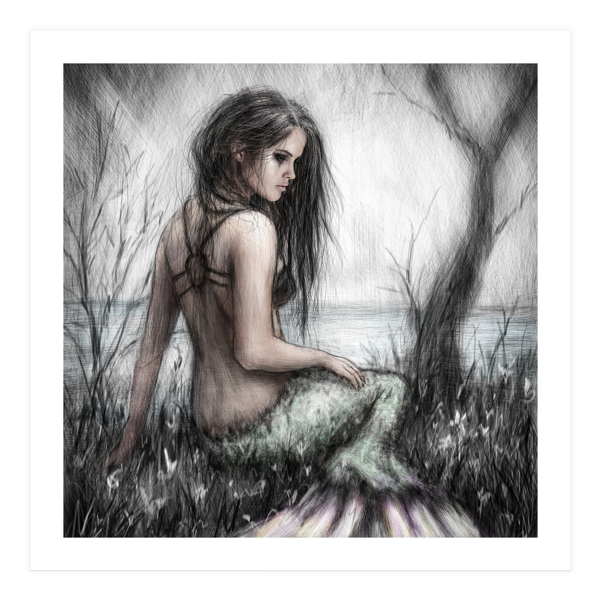 Mermaid's Rest (Print Only)