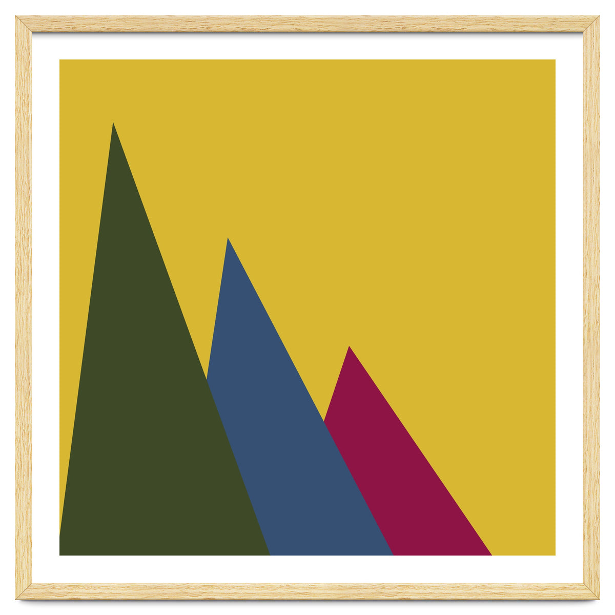 Abstract modern forest