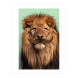 Bearded Lion (Print Only) thumbnail
