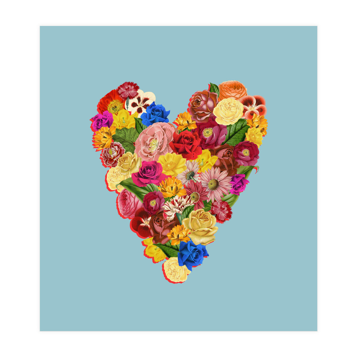 Heart Floral (Print Only)