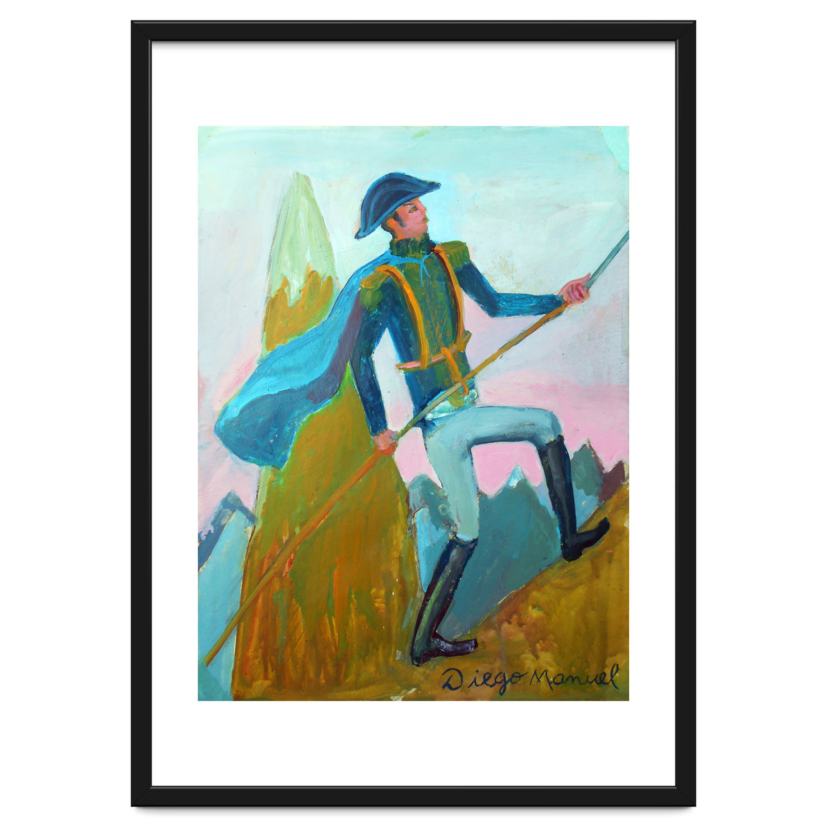 San Martin Cruzando Los Andes