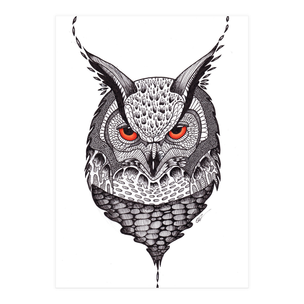 Owl (Print Only)