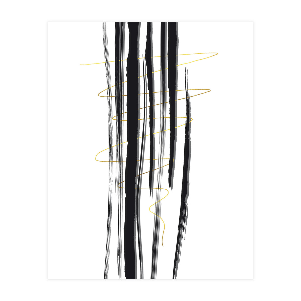 Deco Lines No. 1 - Straight Forward (Print Only)