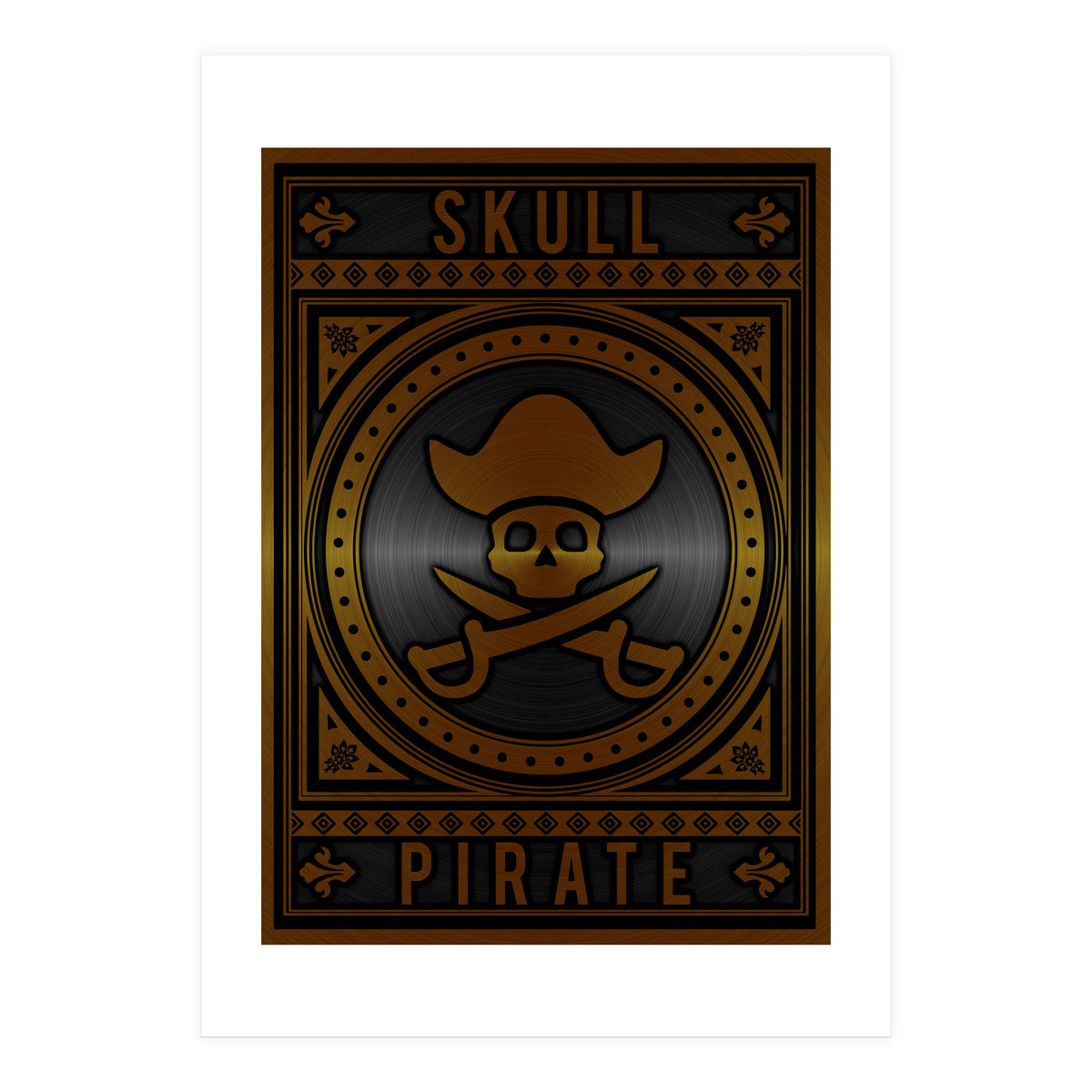 Skull Pirate (Print Only)