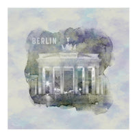 BERLIN Brandenburg Gate | watercolor (Print Only)