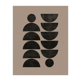 Mid-Century Modern No.30 - Woodblock Print (Print Only) thumbnail