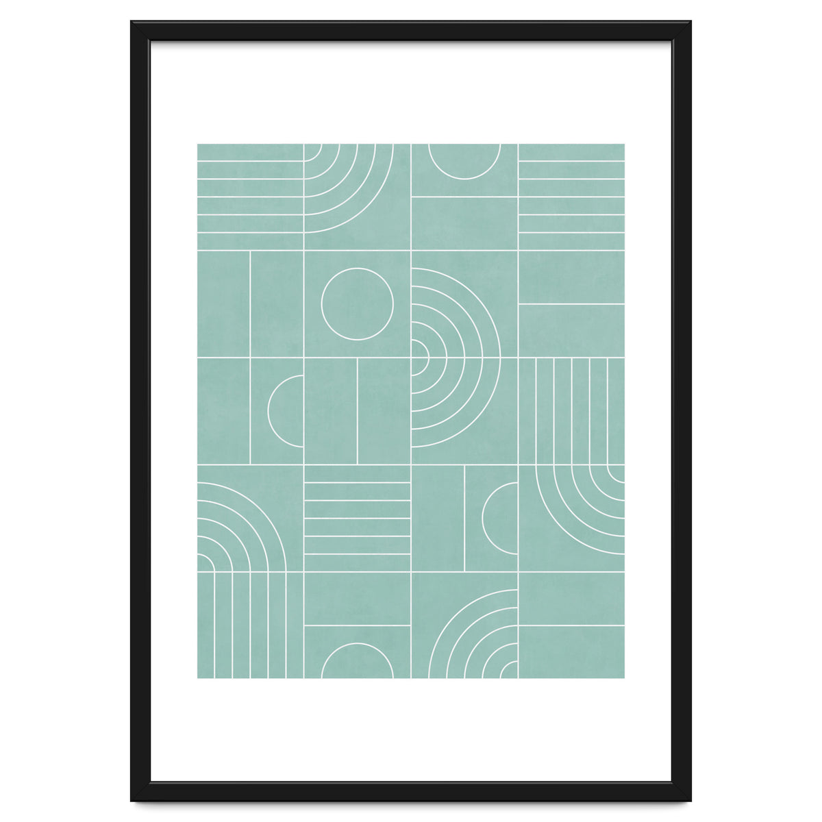 My Favorite Geometric Patterns No.25 - Light Blue