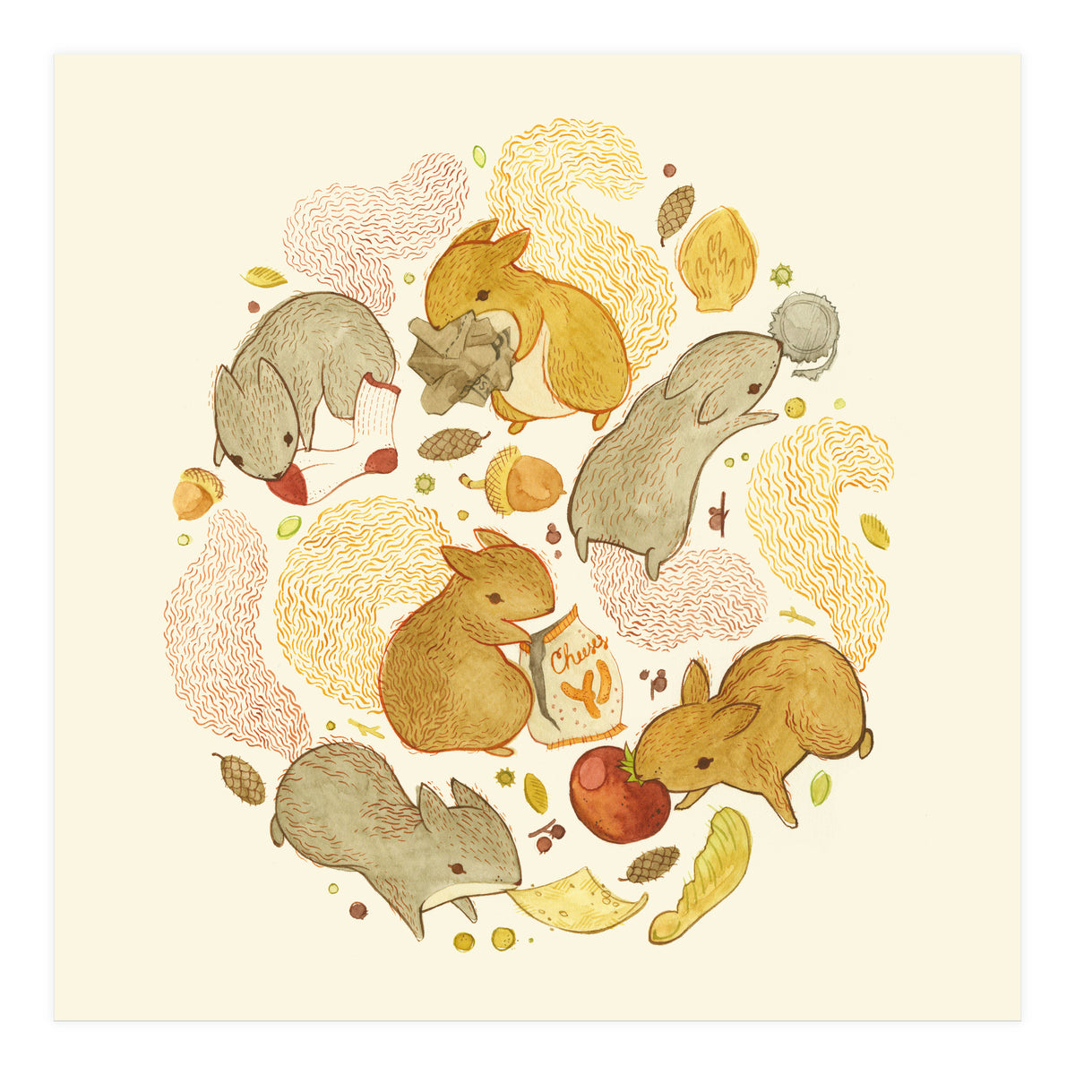 Things Squirrels Probably Should (Print Only)