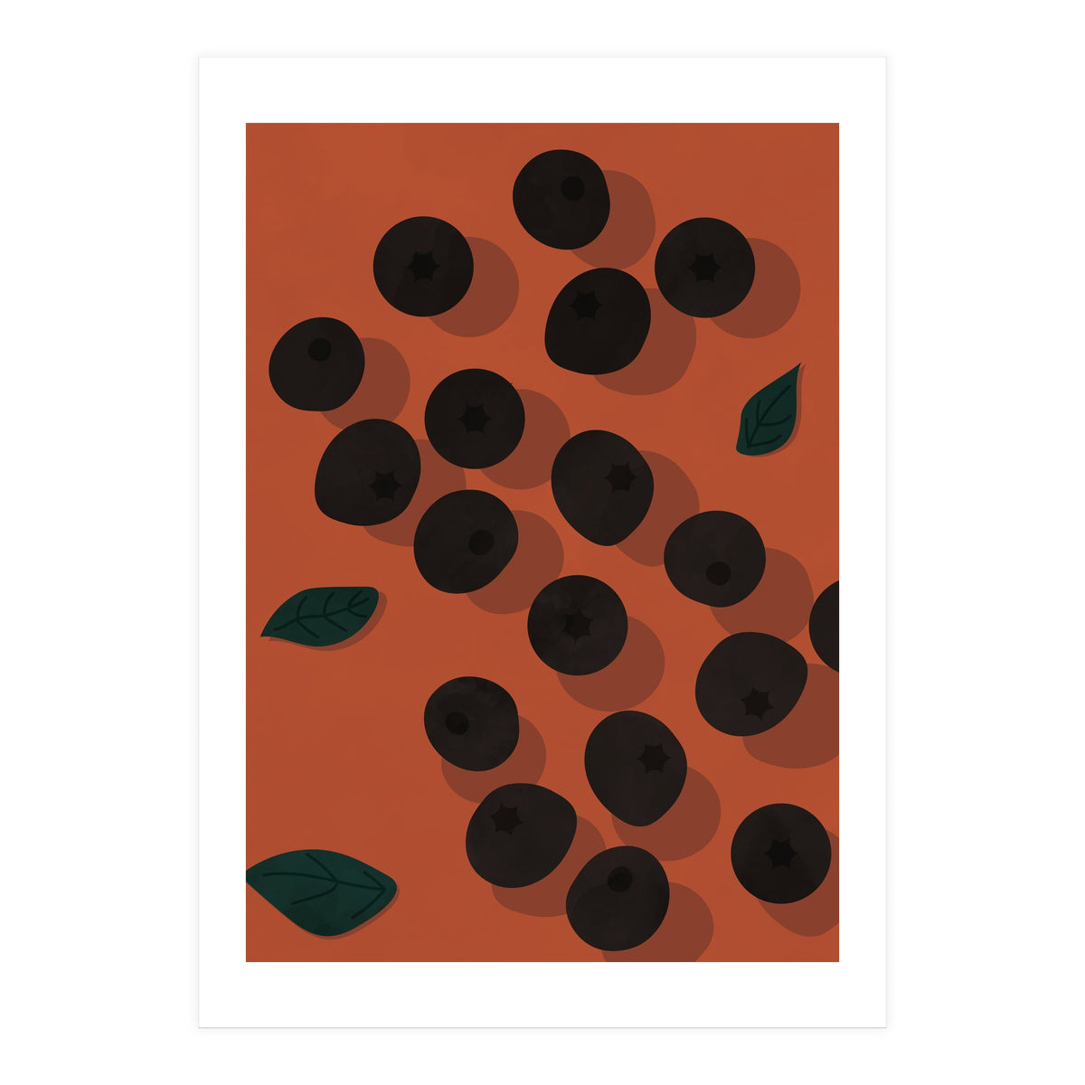 Berry Botanical Modern Boho (Print Only)