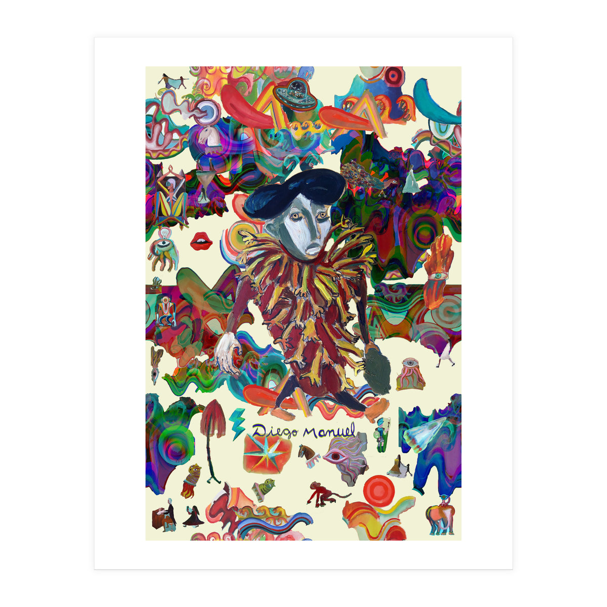 Graffitis 2021 Tapiz 48 B (Print Only)