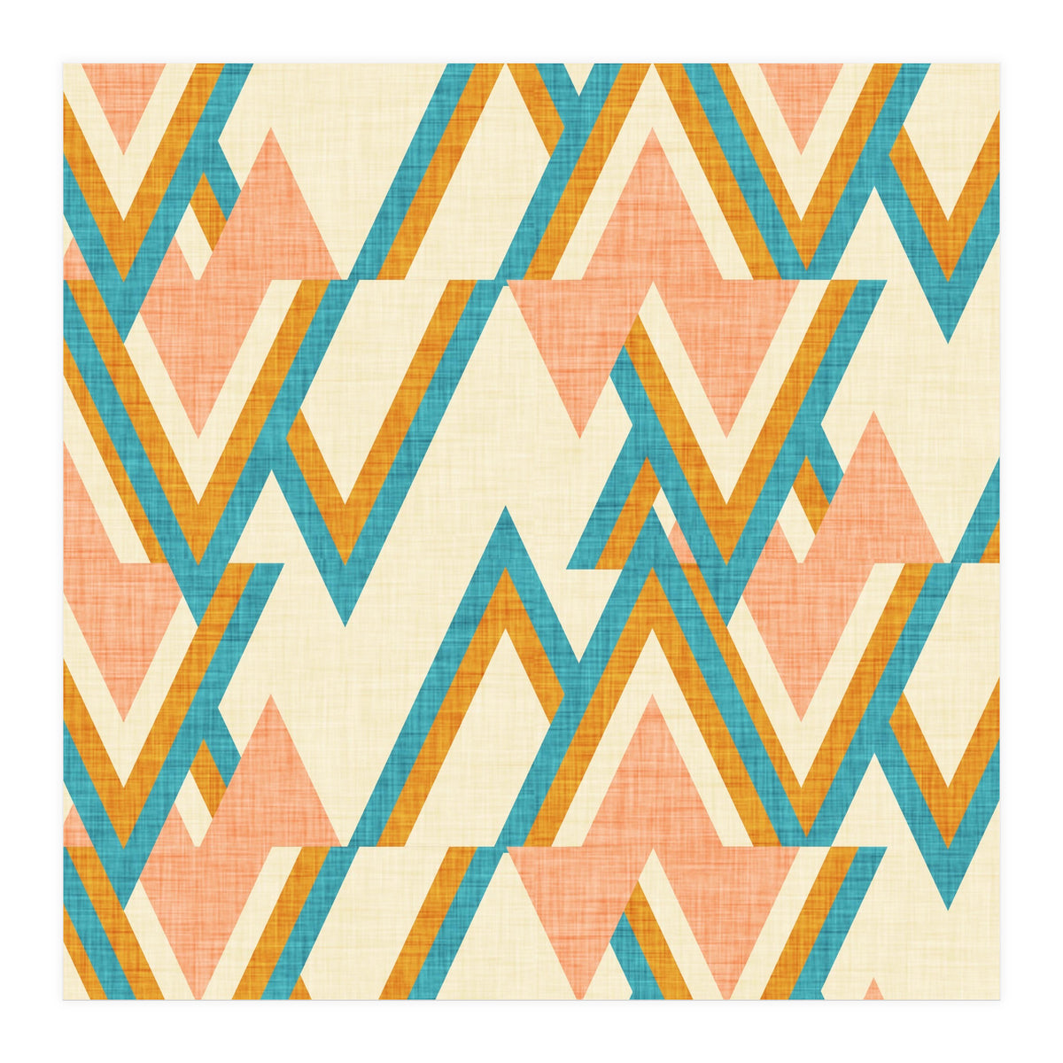 New Mid Mod Woods Pearl  (Print Only)