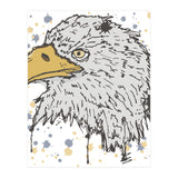 Eagle scribble sketch (Print Only) thumbnail