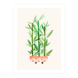 Happy Bamboo Houseplant (Print Only) thumbnail