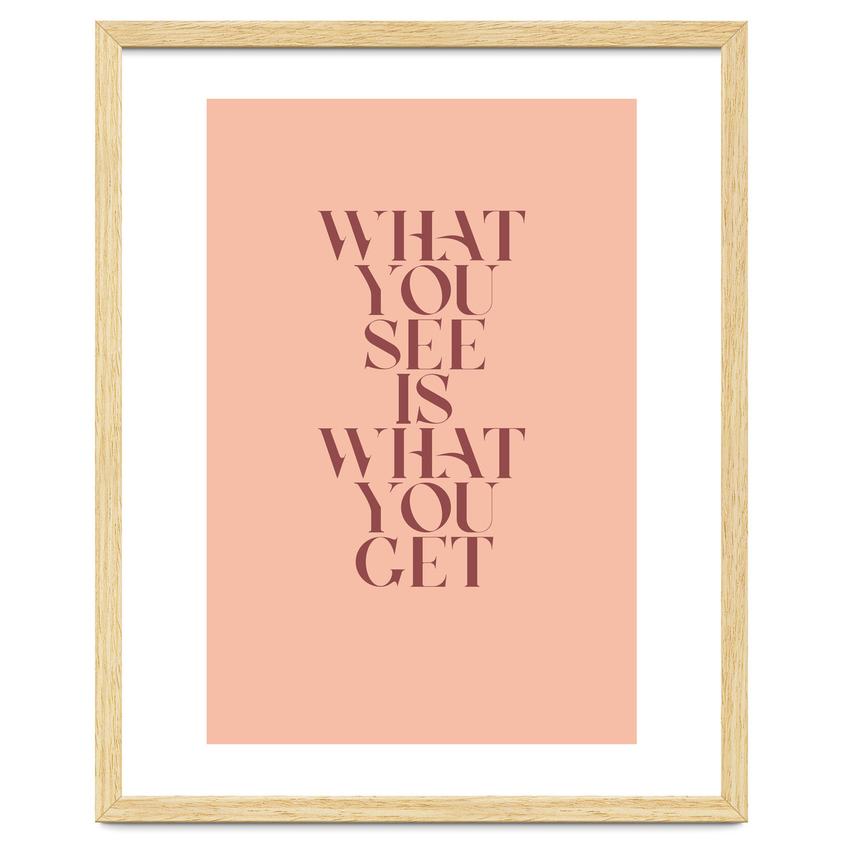 WHAT YOU SEE - Color