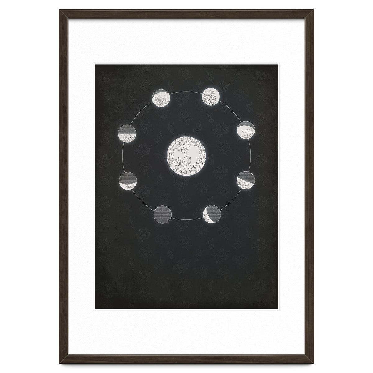 Floral moon phases
