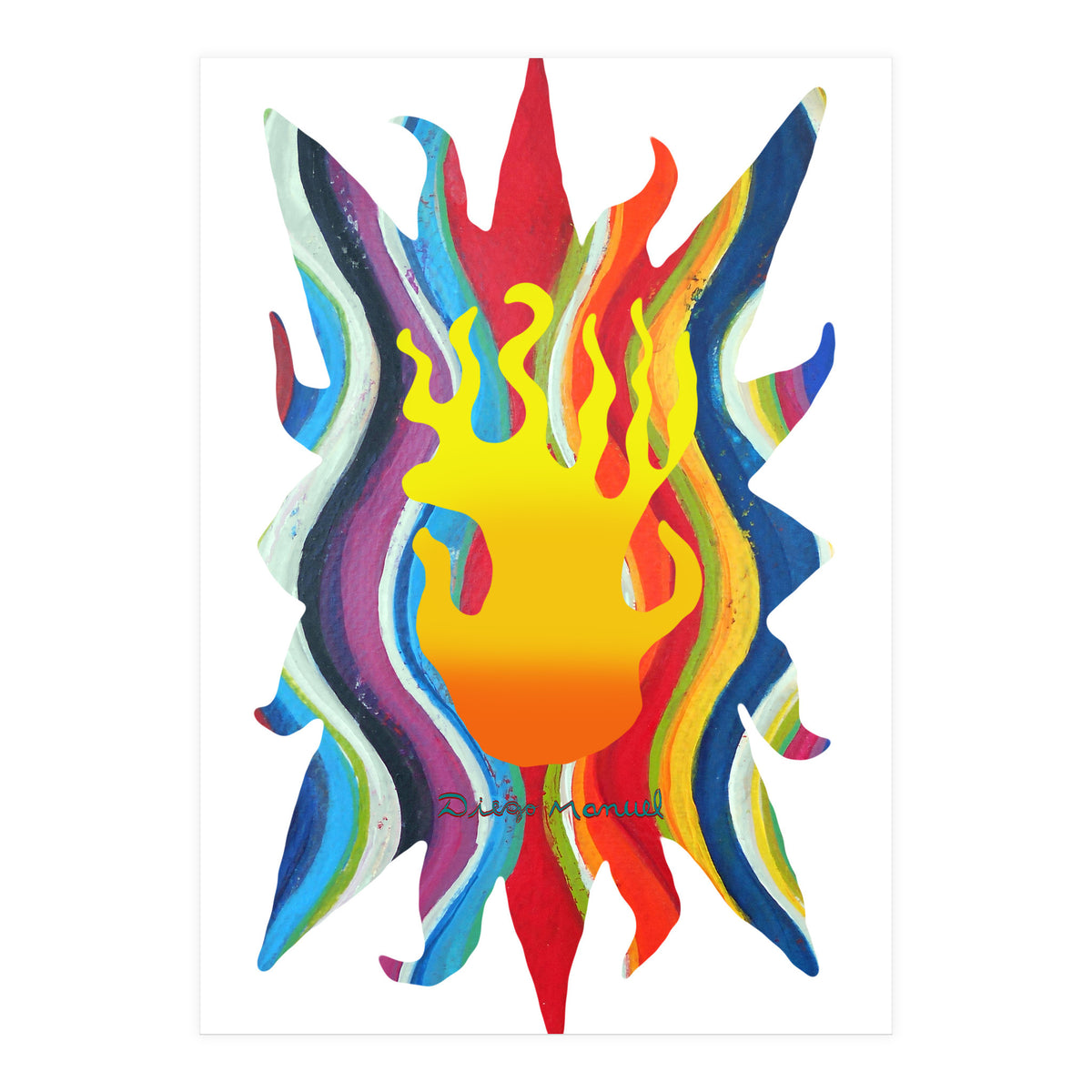 Fuego 8 Copia (Print Only)