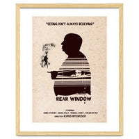Hitchcock Rear Window movie poster