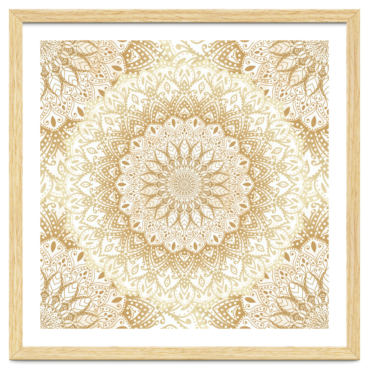 Mandalas For May Gold