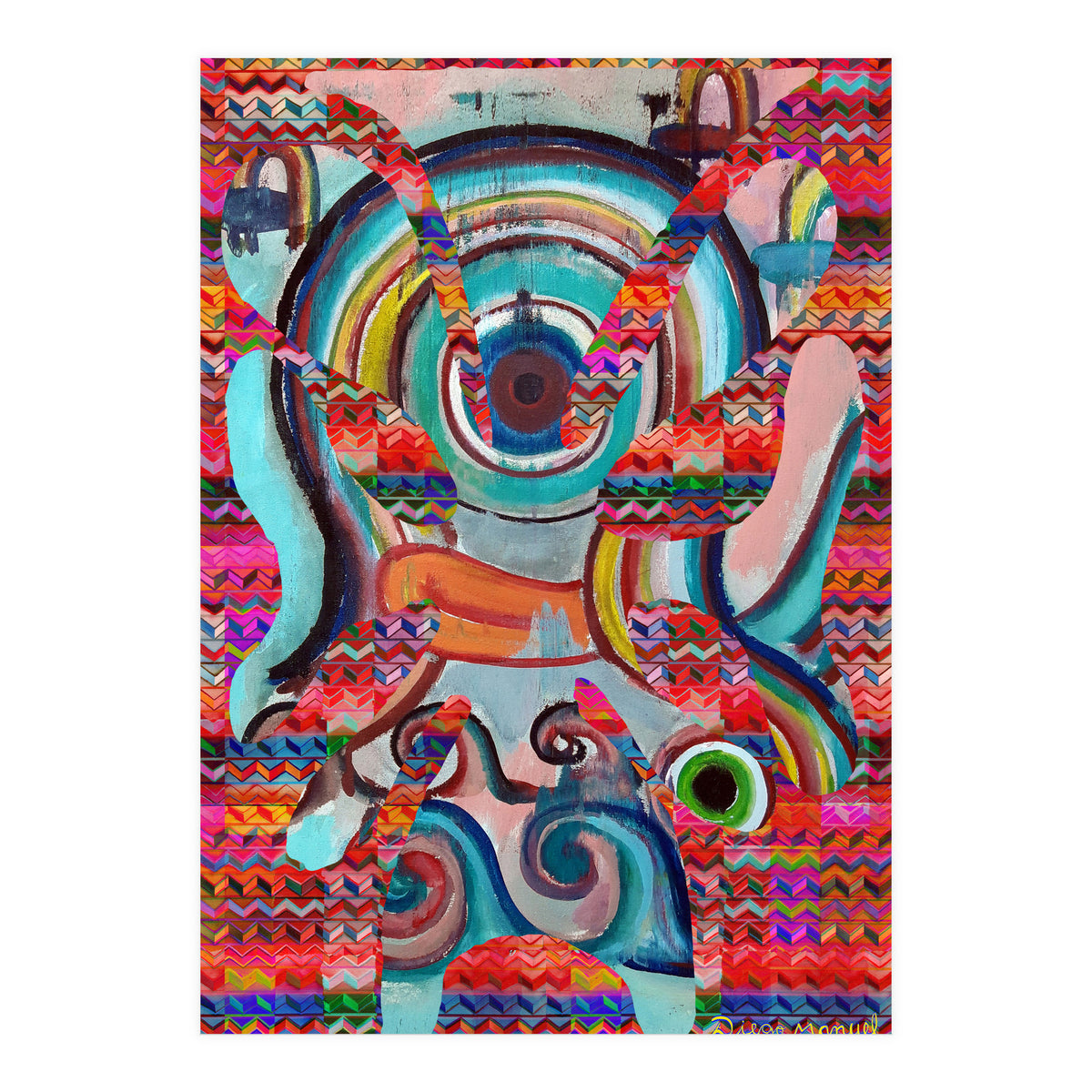 Pop Abstract 2023 Tapiz 18 (Print Only)