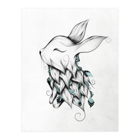Poetic Rabbit (Print Only)