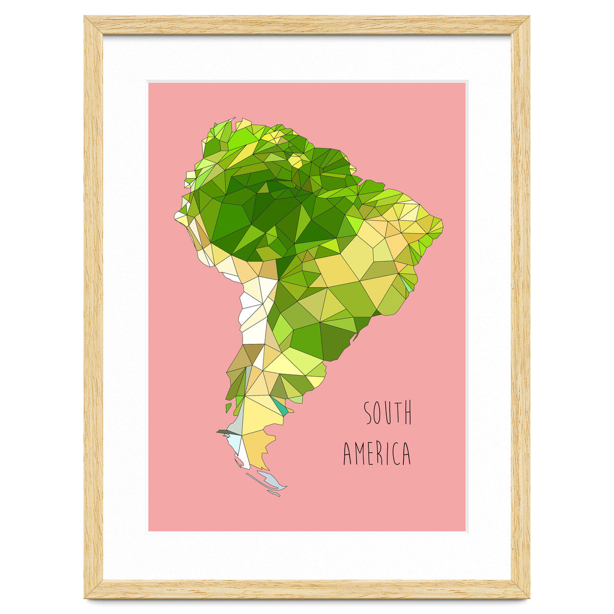 SOUTH AMERICA – Pink