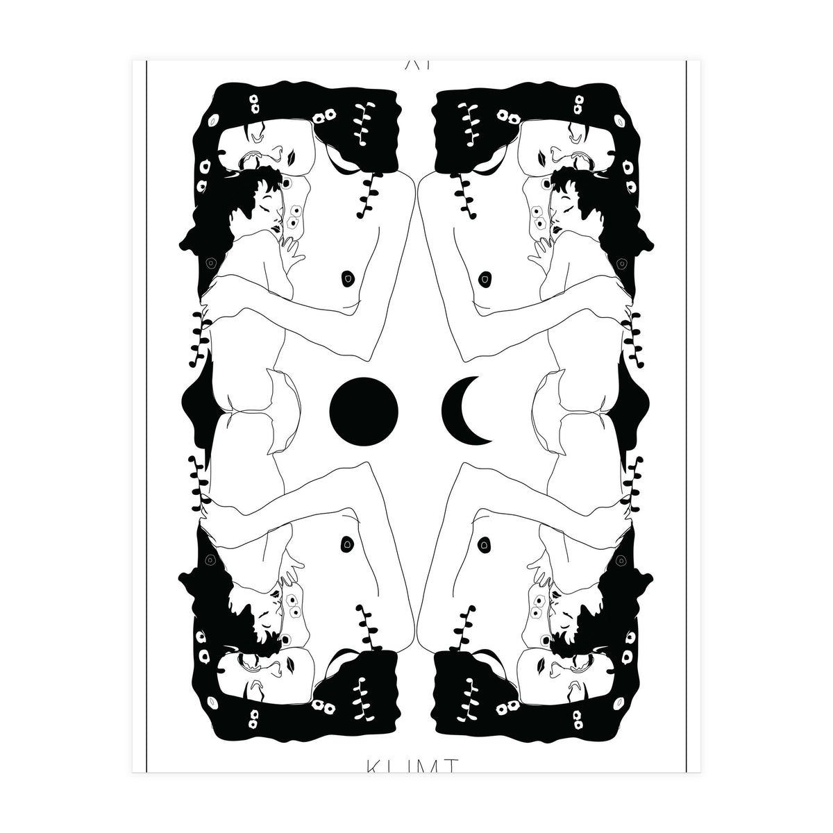 Klimt Tarot Card (Print Only)