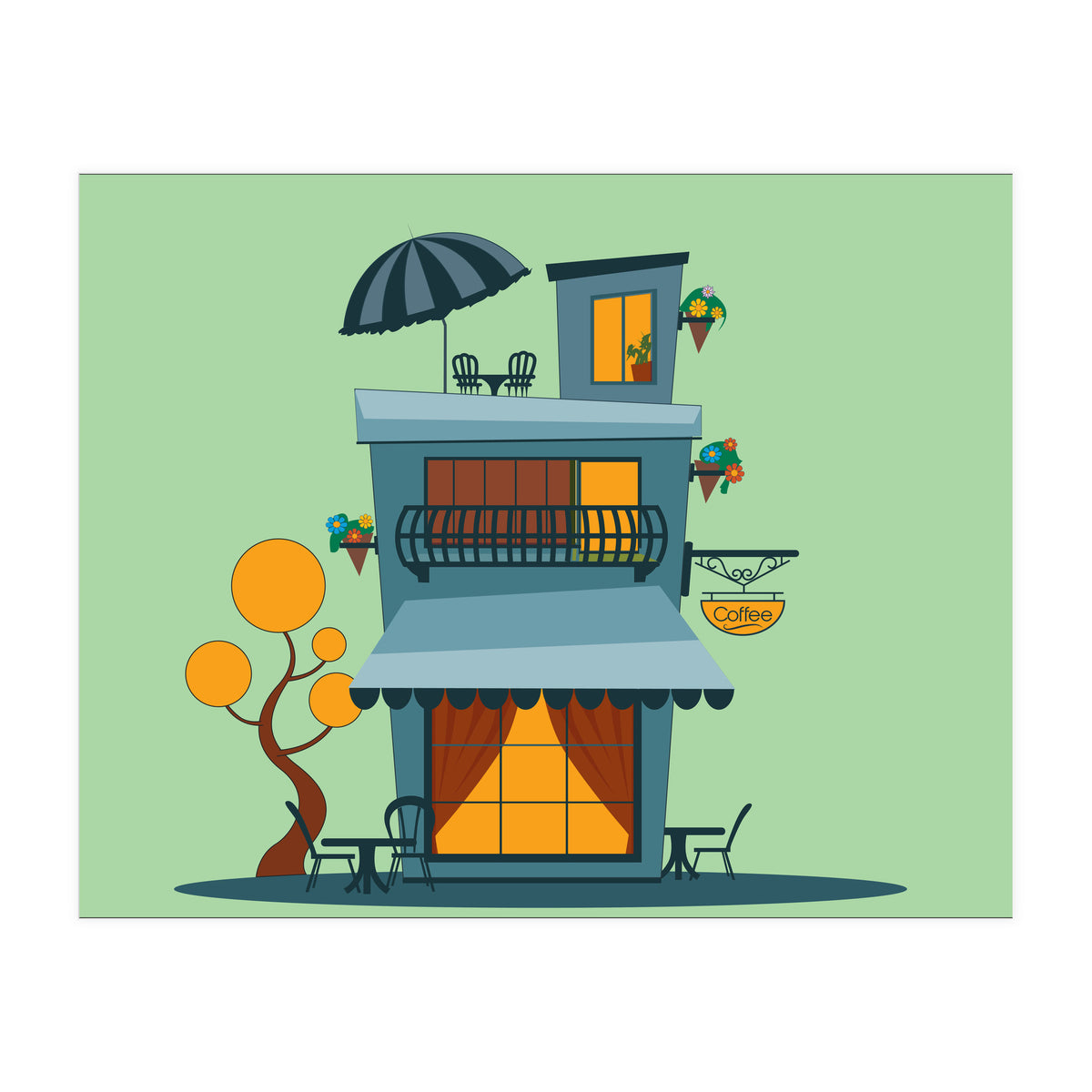 House of Rabbits (Print Only)