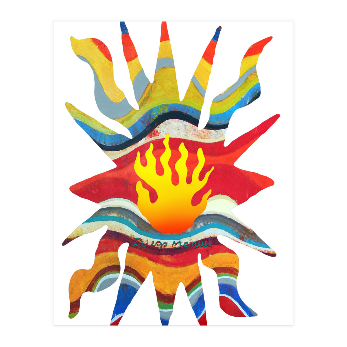 Fuego 32 Copia (Print Only)