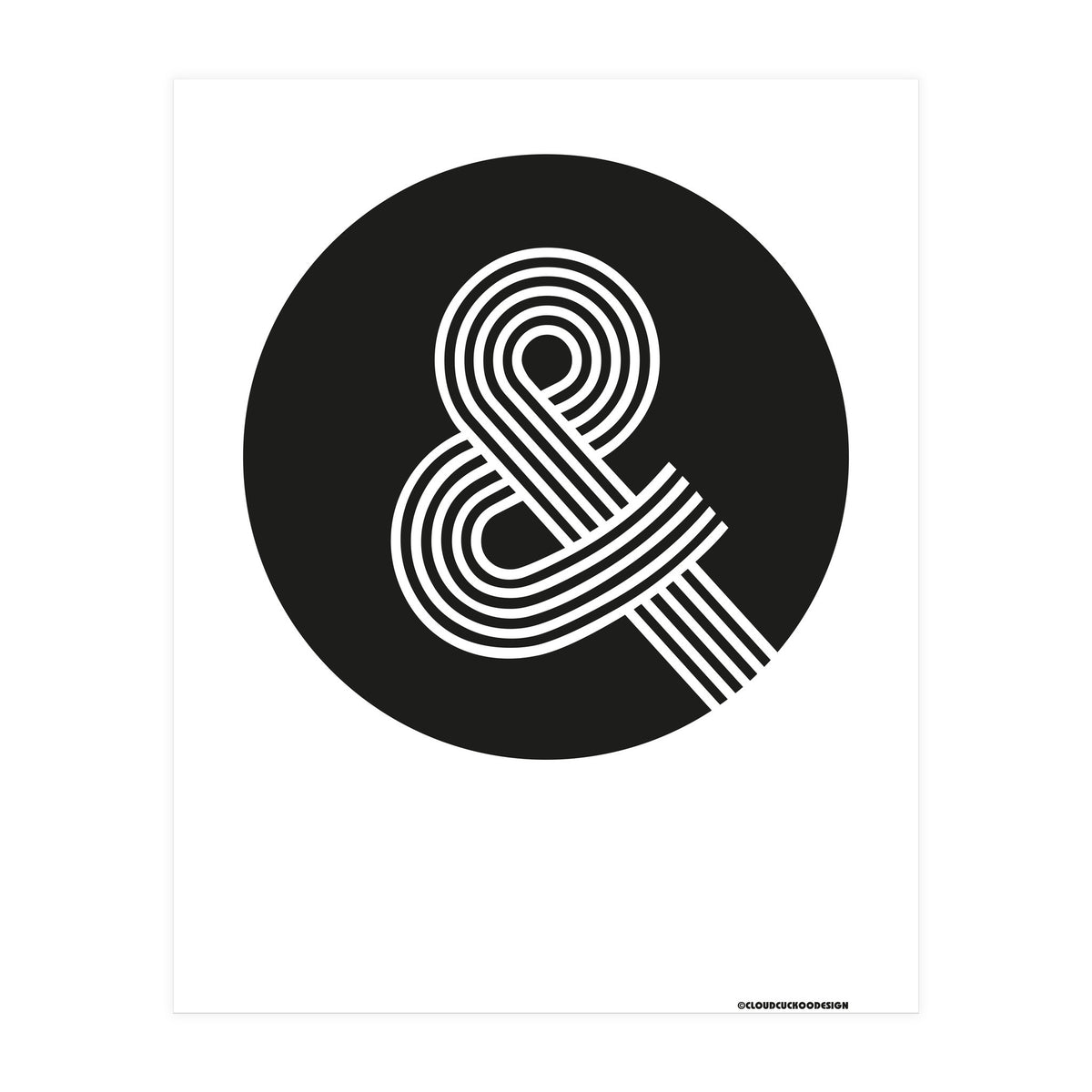 Mono Ampersand (Print Only)