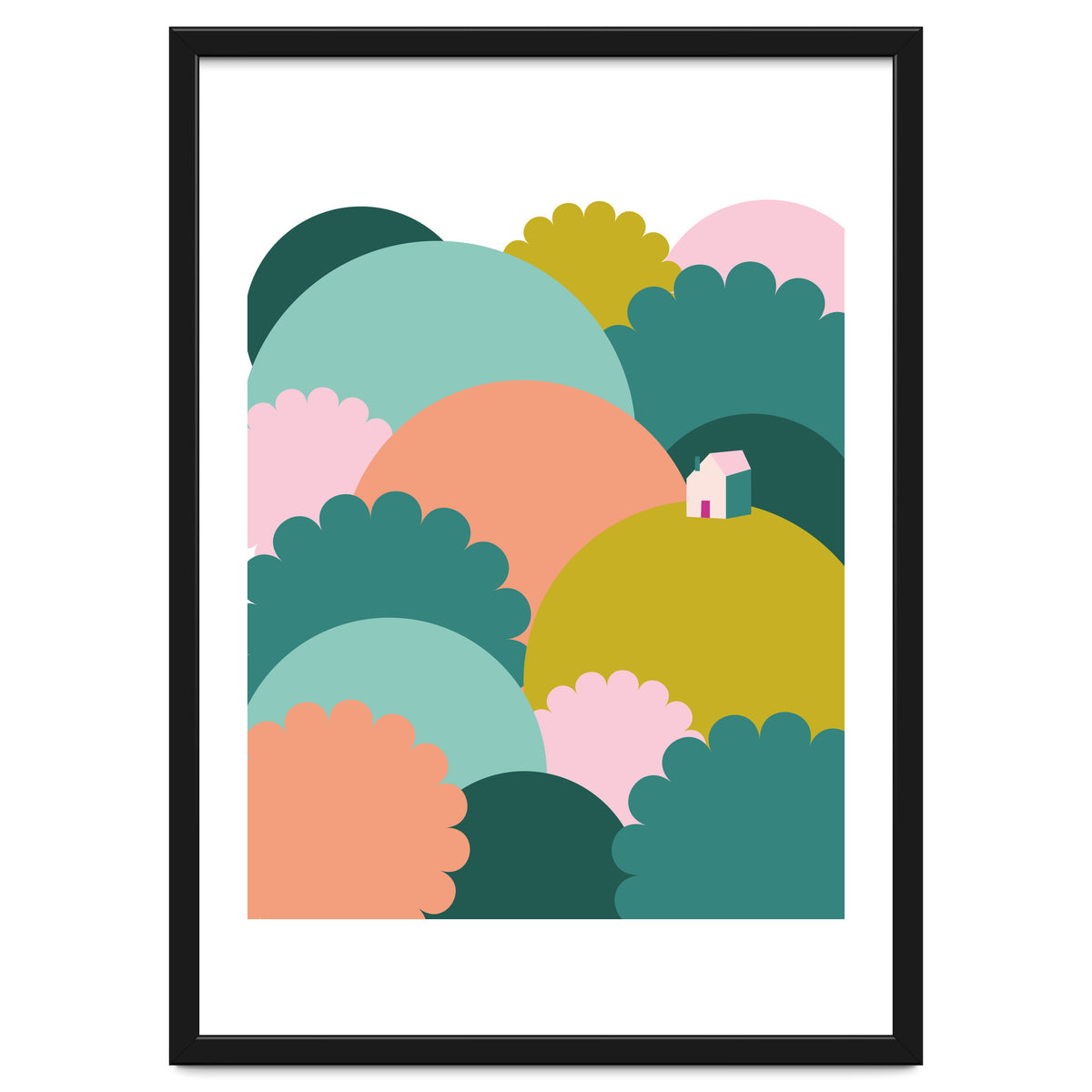 Mediterranean Landscape Colour1 Rgb